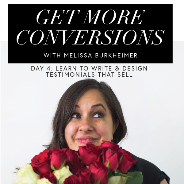 The Design Business Show 071: Get More Conversions Day 4 – Learn to Write and Design Testimonials that Sell Check out episode 71 of The Design Business Show to learn to write & design testimonials that sell using empathy and persuasion.