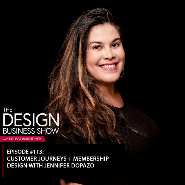 title Check out episode 113 of The Design Business Show with Jennifer Dopazo to learn about her membership design process!