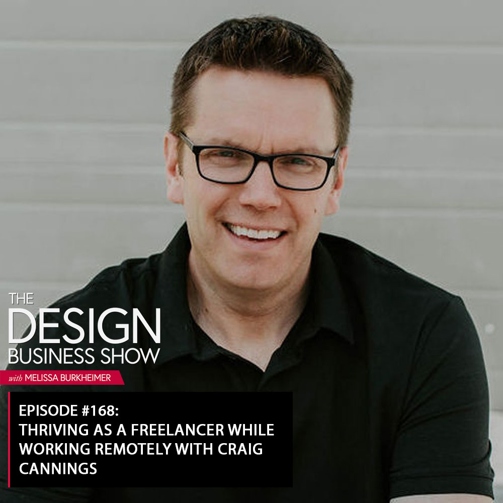 Check out episode 168 of The Design Business Show with Craig Cannings to learn all about Freelance University and working remotely!