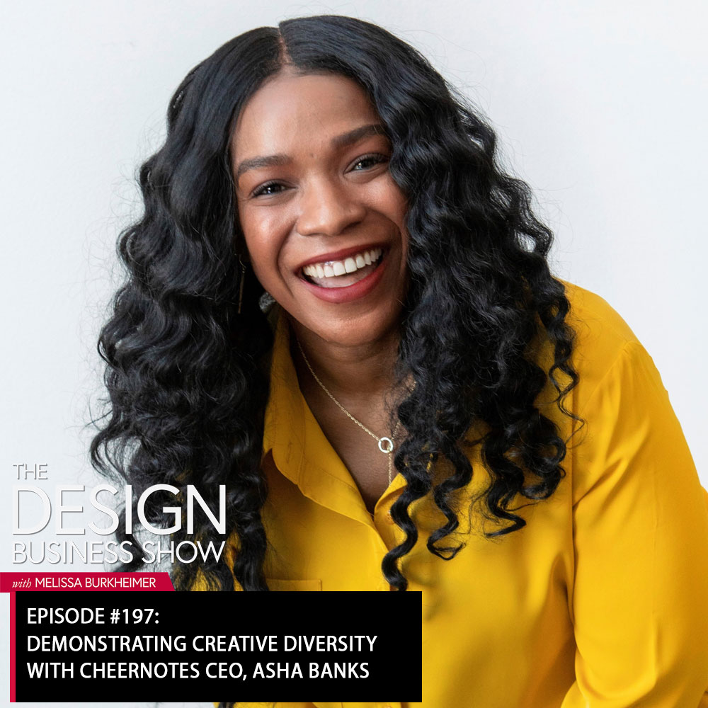 Check out episode 197 of The Design Business Show with Asha Banks to learn all about her diverse stationery brand!