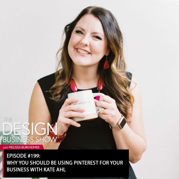 title Check out episode 199 of The Design Business Show with Kate Ahl to learn about optimizing Pinterest for your business.