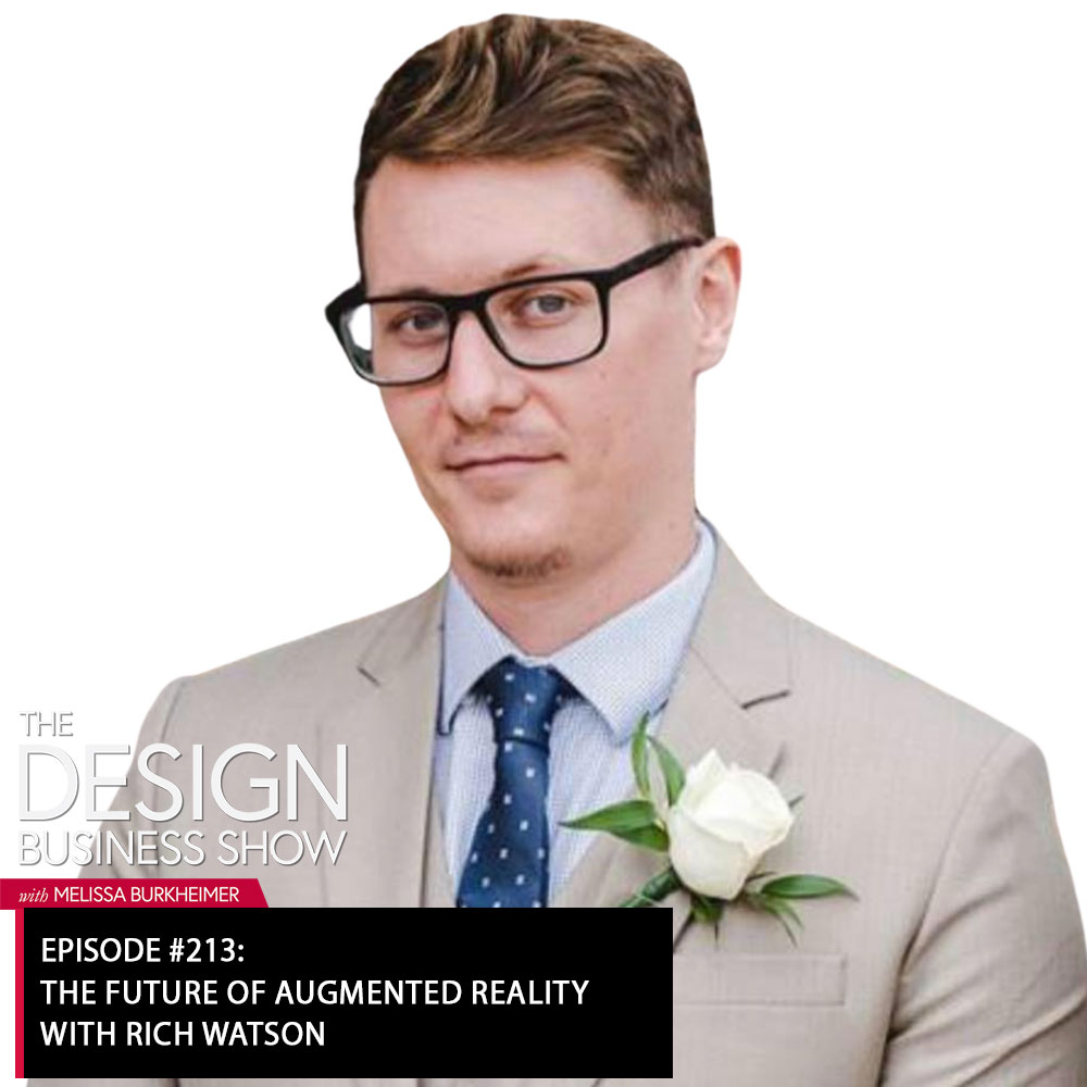 Check out episode 213 of The Design Business Show with Rich Watson to learn about augmented reality and Web 3.0.